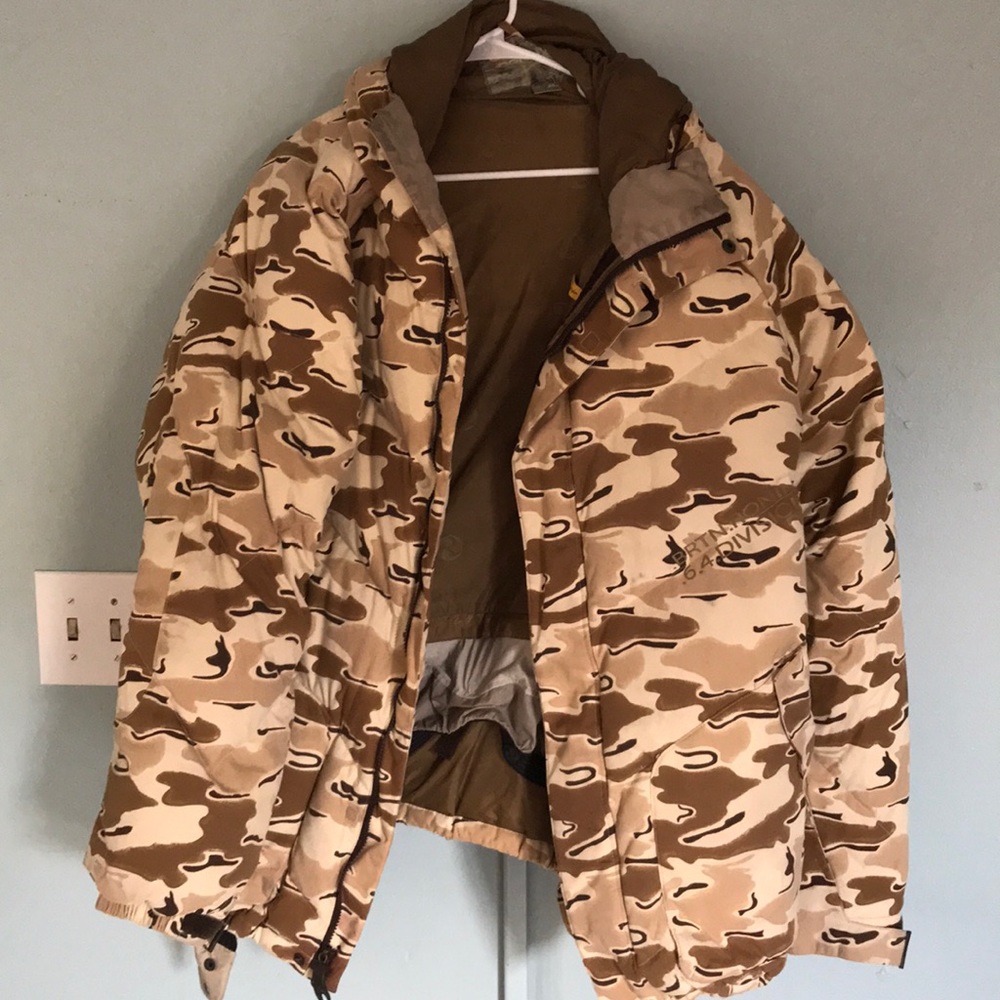 Burton puffy down jacket